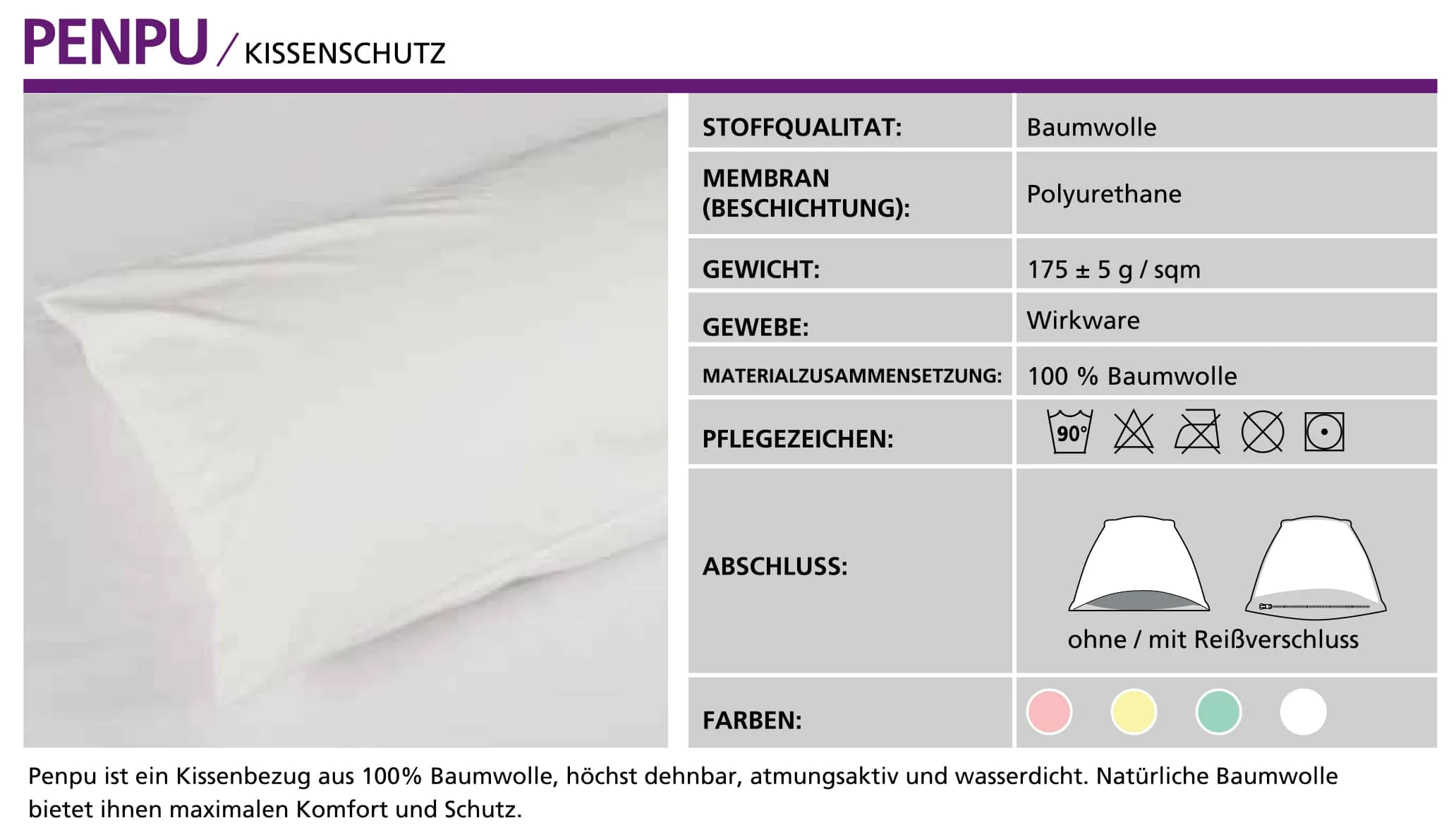 Kissenschutzbezug